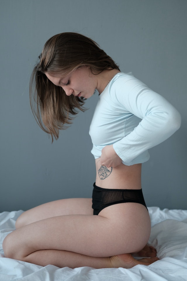 žena prádlo
